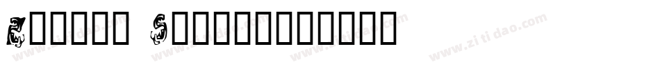 Zapped Sticks字体转换